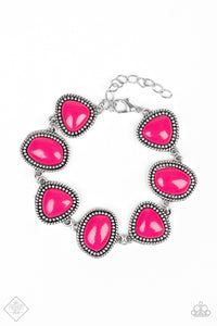 Vividly Vixen Pink Bracelet