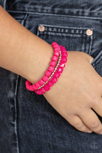 Vacay Vagabond Pink Bracelet