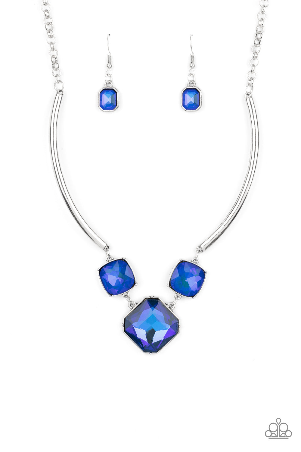 Divine IRIDESCENCE Necklace (Blue, Copper)