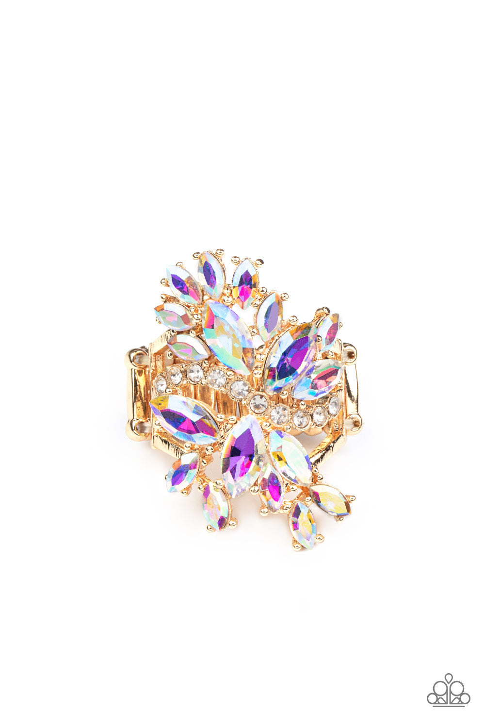 Flauntable Flare Gold Ring