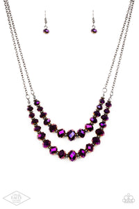 Strikingly Spellbinding Purple Necklace