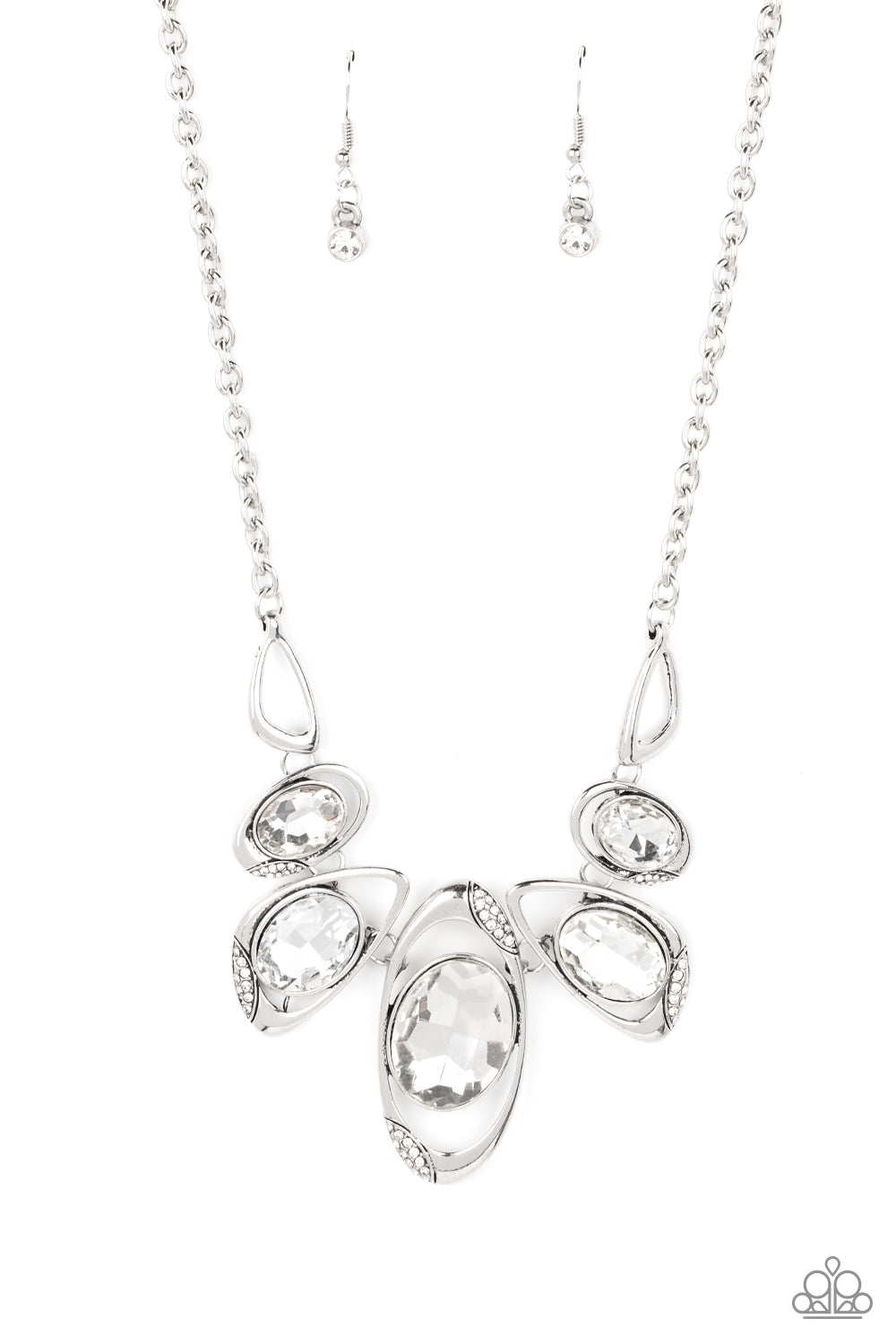 Hypnotic Twinkle White Necklace