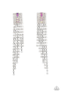 A-Lister Affirmations Earring (White, Multi, Gold)