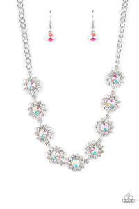 Blooming Brilliance (Multi, Rose Gold) Necklace