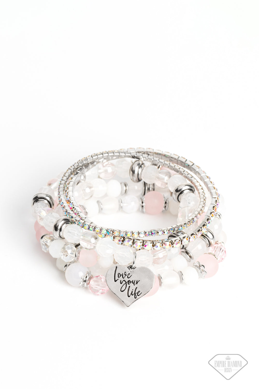 Optimistic Opulence Bracelet (Pink, Multi)