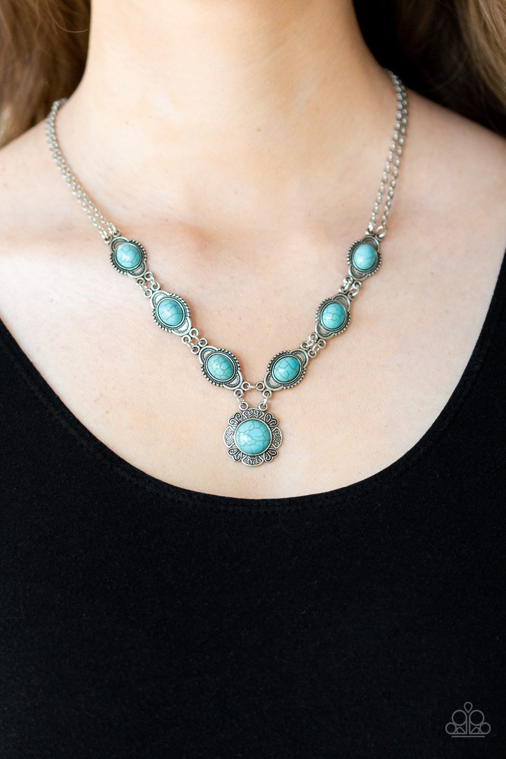 Desert Dreamin' Blue Necklace