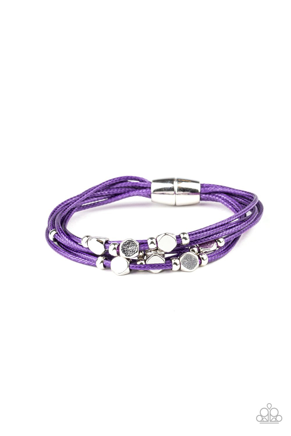 Cut The Cord Purple Bracelet