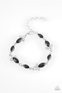 At Any Cost Bracelet (White, Black)