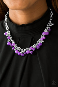 Palm Beach Boutique Necklace (Blue, Purple)