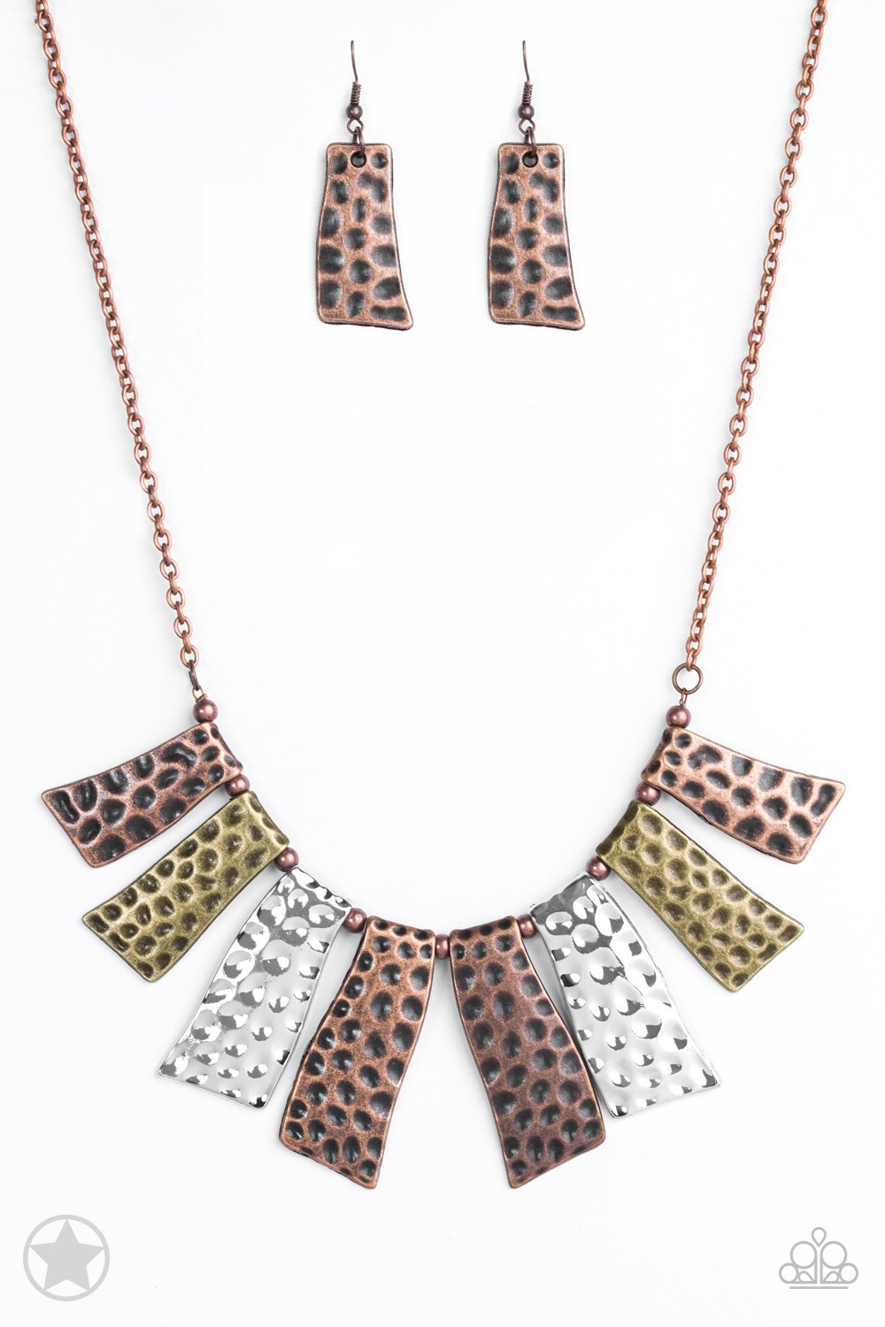 A Fan Of The Tribe Blockbuster Copper Necklace