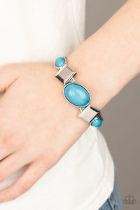 Abstract Appeal Blue Bracelet