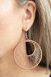 Artisan Applique Earring (Copper, Gold)