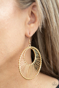 Artisan Applique Earring (Copper, Gold)