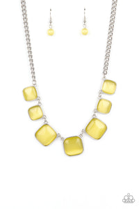Aura Allure Necklace (Green, Yellow)