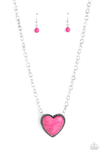 Authentic Admirer Necklace (Pink, White)