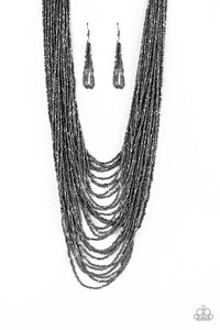 Dauntless Dazzle Black Necklace