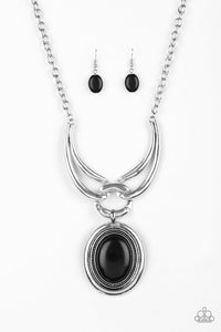 Divide And RULER Black Necklace