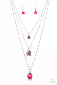 Southern Solstice Pink Necklace