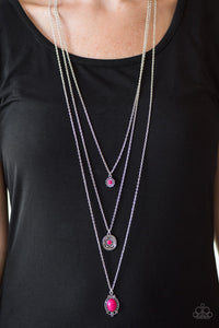 Southern Solstice Pink Necklace