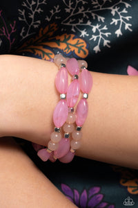 BEAD Drill Bracelet (Multi, Pink)