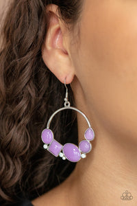 Beautifully Bubblicious Purple Earring
