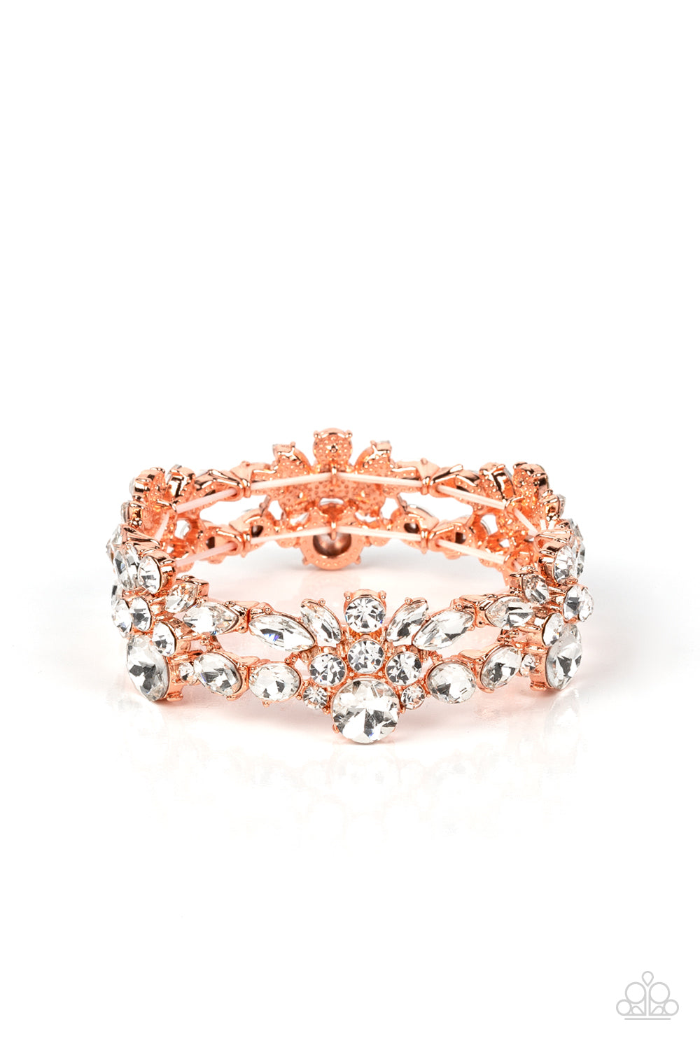 Beloved Bling Bracelet (White, Copper, Silver)
