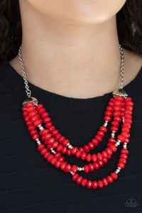 Best POSH-ible Taste Necklace (Pink, Red)