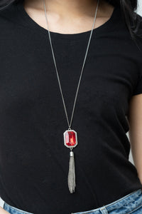 Blissed Out Opulence Necklace (Red, Pink)