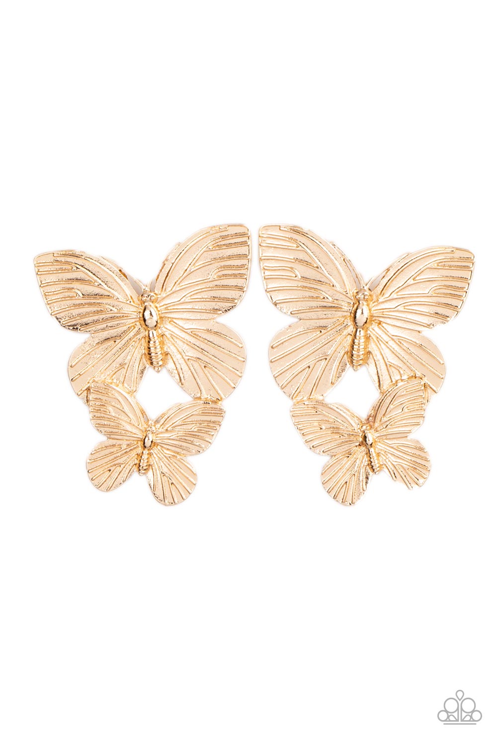 Blushing Butterflies Earring (Gold, Silver, Brass)