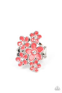 Boastful Blooms Ring (Purple, Red, White)
