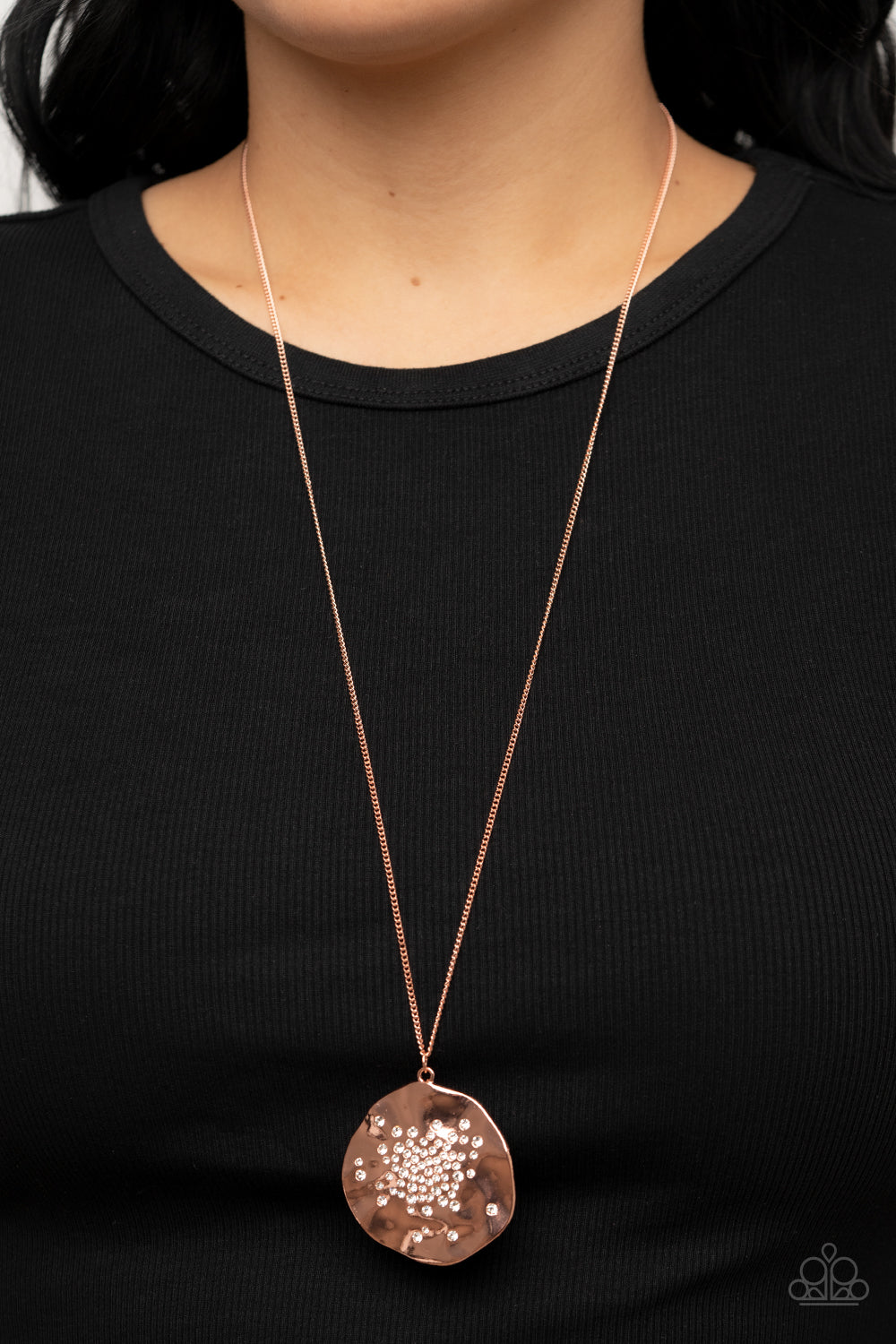 Boom and COMBUST Copper Necklace