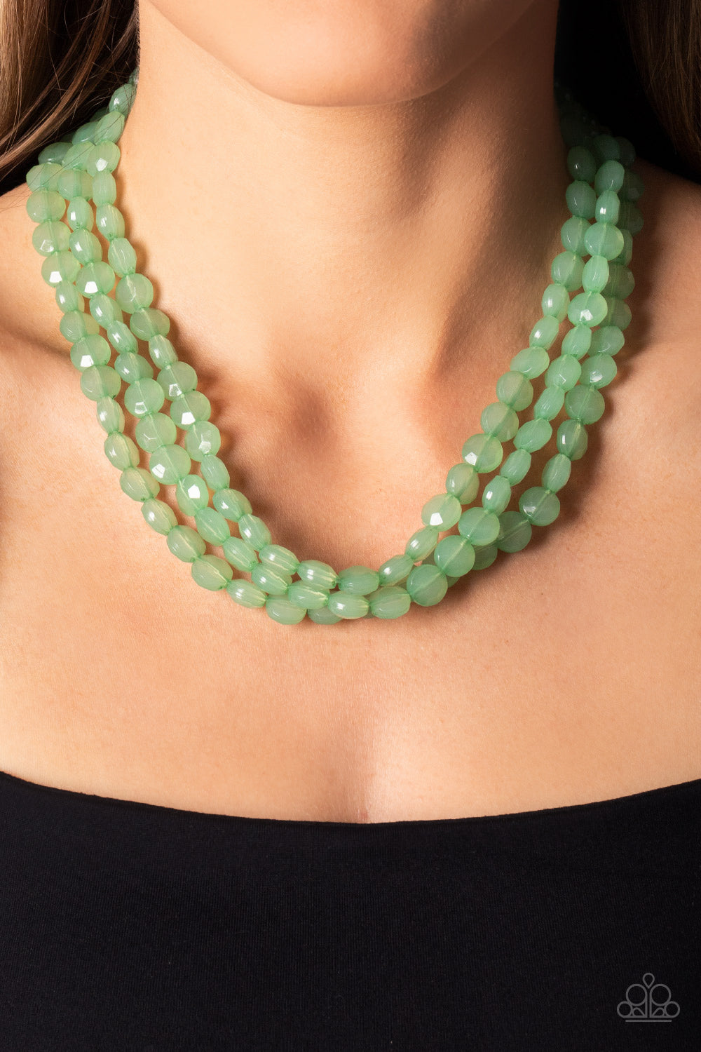 Boundless Bliss Green Necklace