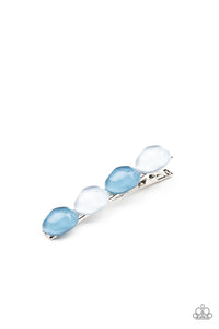 Bubbly Reflections Hair Clip (Green, Blue)