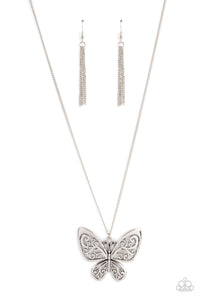 Butterfly Boutique Silver Necklace