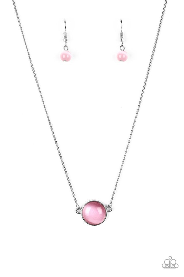 Rose-Colored Glasses Pink Necklace