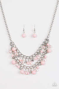 Bridal Party Pink Necklace