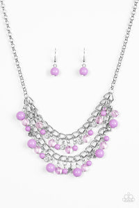 Bridal Party Purple Necklace