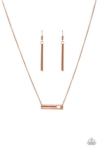 Sending All My Love Copper Necklace