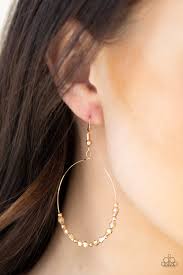 Prize Winning Sparkle Gold Earring