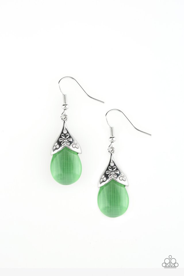 Spring Dew Green Earring