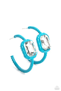 Call Me TRENDY Earring (Blue, Pink)