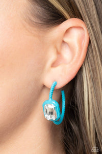 Call Me TRENDY Earring (Blue, Pink)