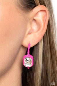 Call Me TRENDY Earring (Blue, Pink)