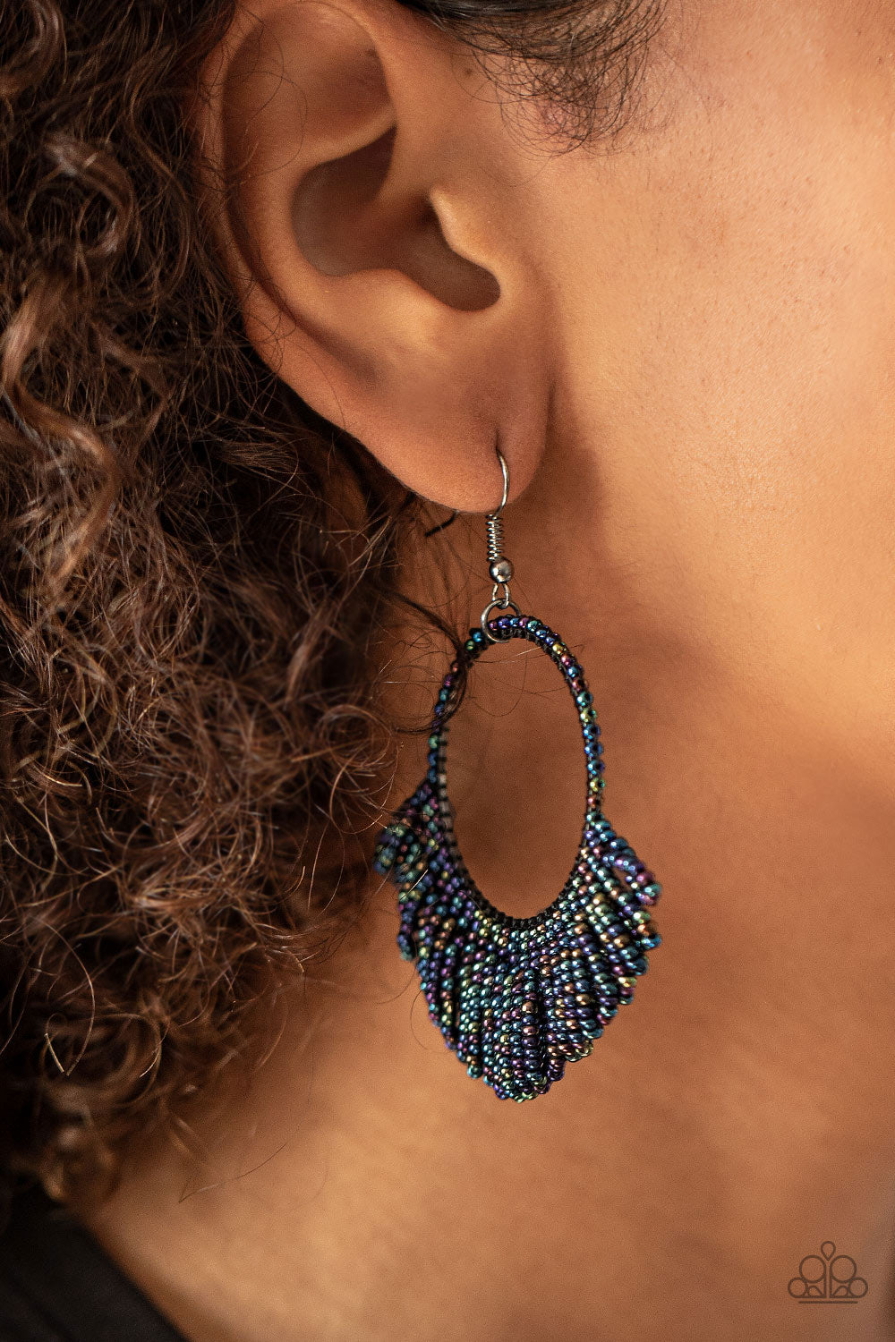 Cant BEAD-lieve My Eyes! Multi Earring