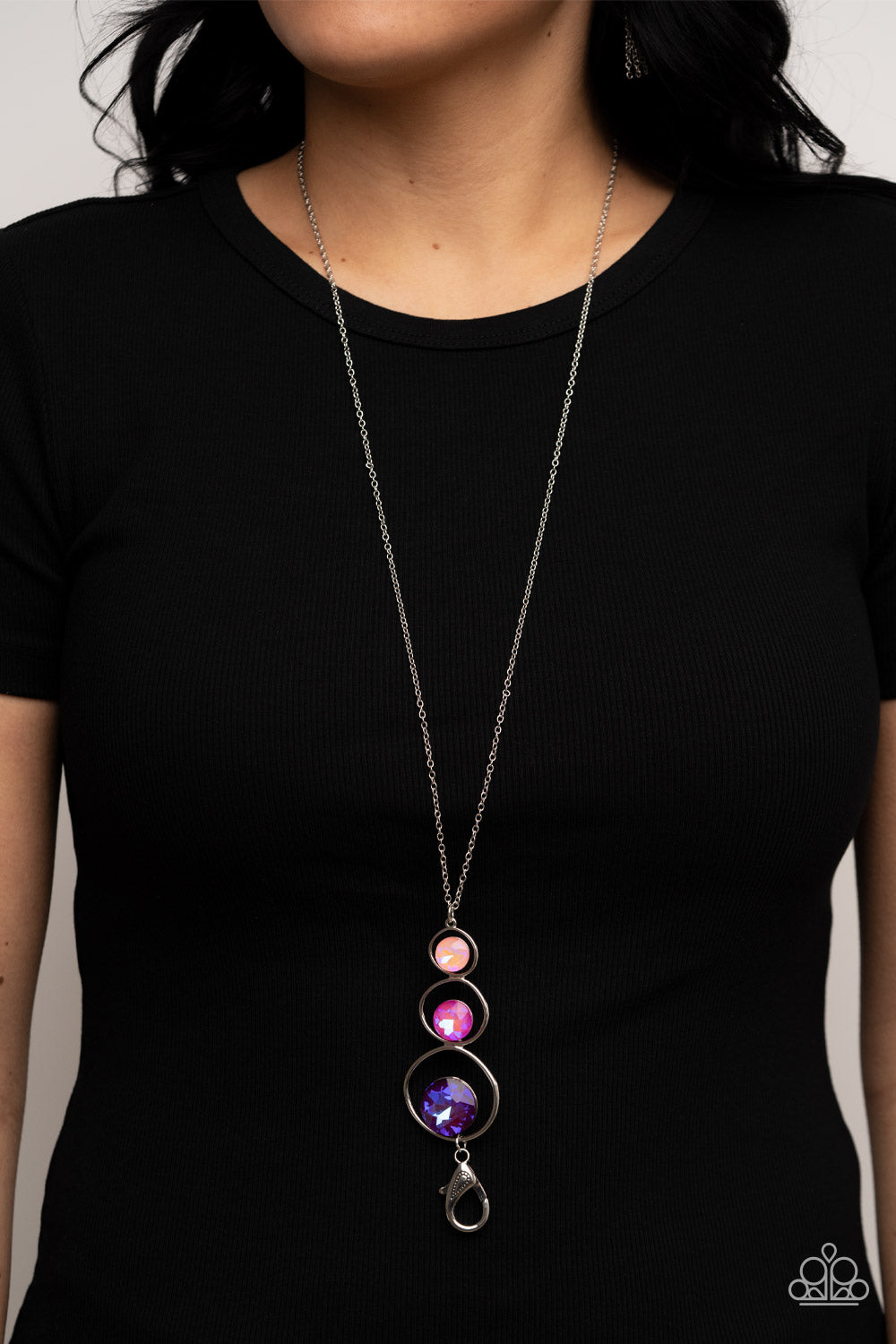 Celestial Courtier Pink Necklace