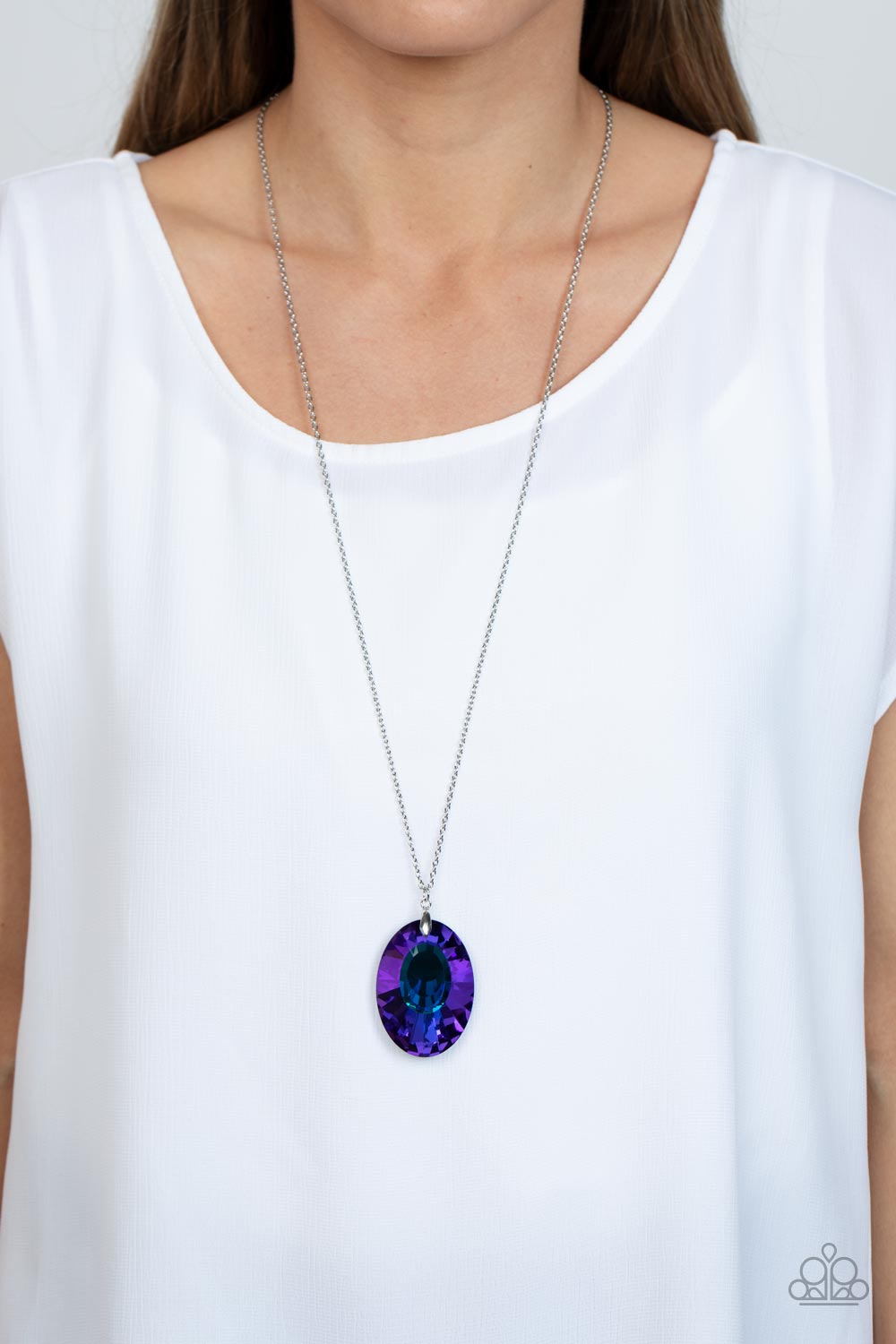Celestial Essence Necklace (Multi , Purple, Blue)