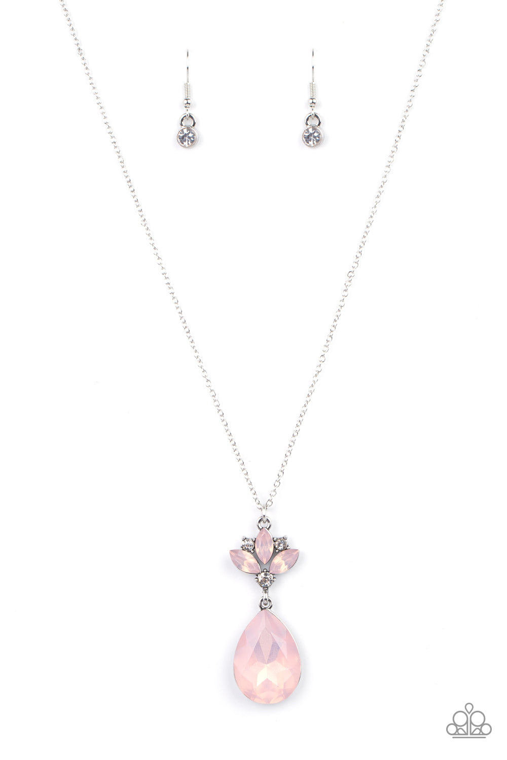 Celestial Shimmer Pink Necklace