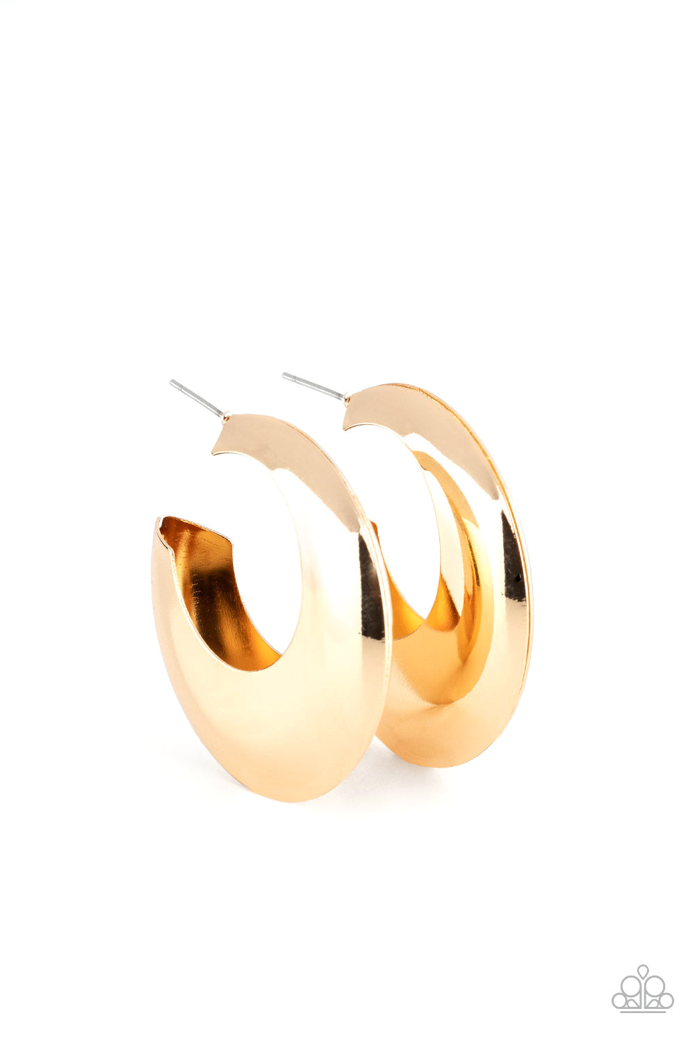 Chic CRESCENTO Gold Earring
