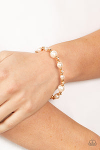 Chicly Celebrity Bracelet (Gold, Pink, White)