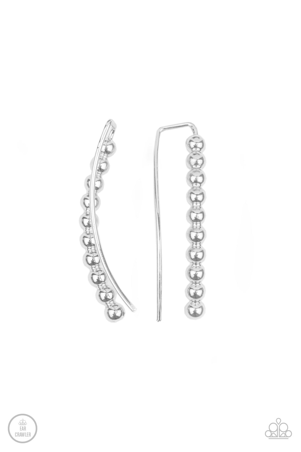Climb On Silver Earring